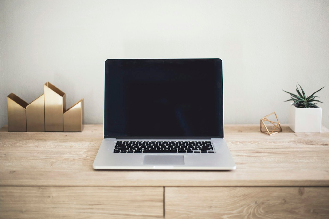 Illustrative editorial image: laptop